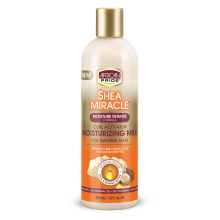 AFRICAN PIDE SHEA MIRACLE MOISTURIZING MILK, 12 OZ