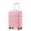 (Pink, 20 inch) Expandable Hard Shell Suitcase With Tsa Lock 20/24/28 Inch 1