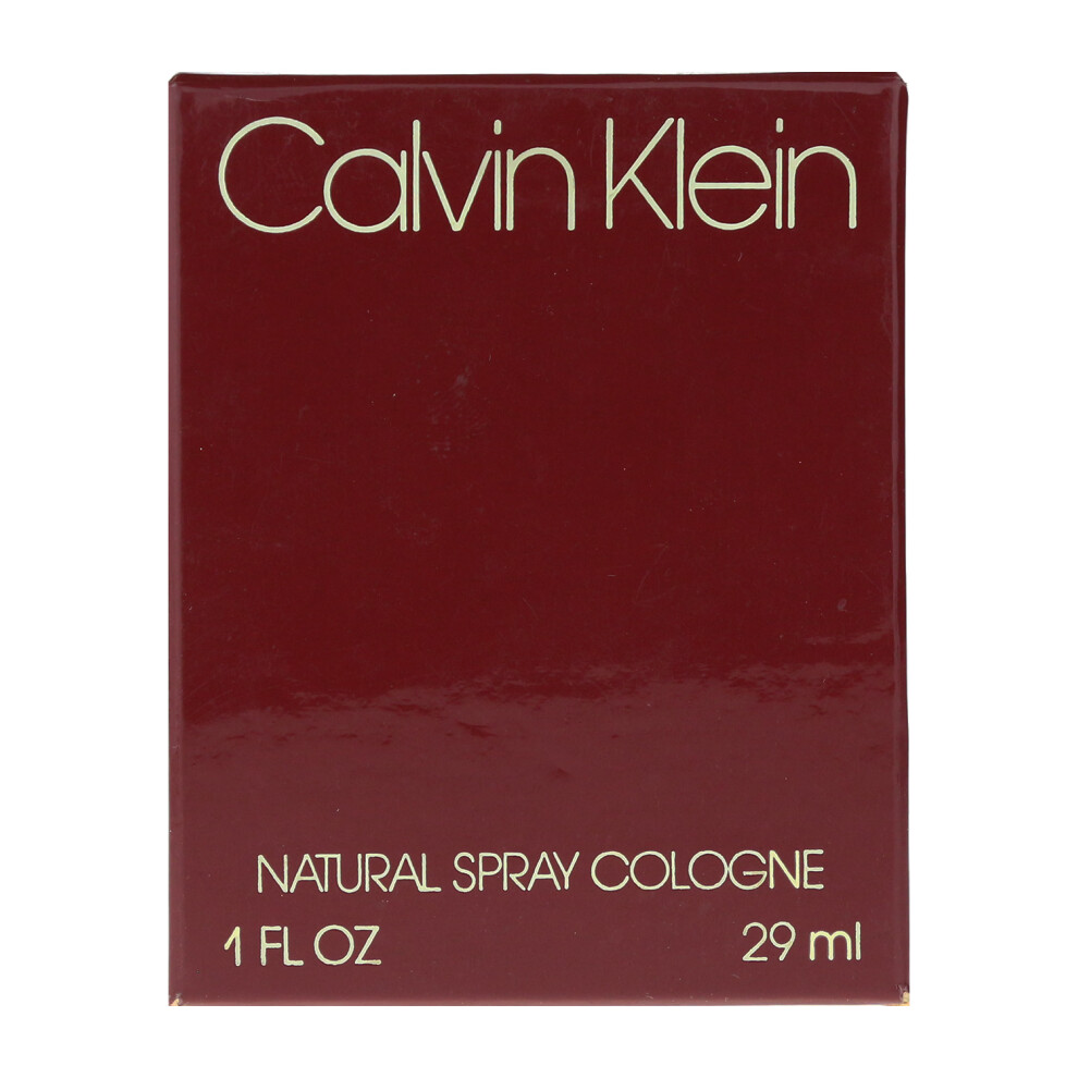 Calvin Klein Natural Spray Cologne Spray 1.0Oz/29ml Original Formula (90% Full)