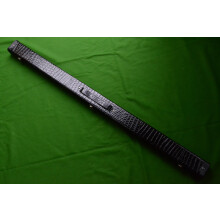 Quality Hand Crafted 3/4 Leather Hard Snooker Cue Case in Black