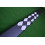 3/4 Patch Style Snooker Cue Case in Black and White 3
