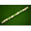 Handmade 3/4 Patchwork Style Snooker Cue Case in Green and White 5