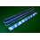 Handmade 3/4 Deluxe Patchwork Style Snooker Cue Case - White/Blue 1