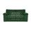 (Green, 2 Seater) Delta Fullback Cord Corner Sofa Range 1