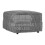 (Grey, Footstool) Delta Fullback Cord Corner Sofa Range 1