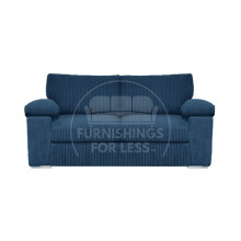 (Marine Blue, 2 Seater) Delta Fullback Cord Corner Sofa Range
