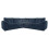 (Navy Blue, 5 Seater Symmetrical Corner) Delta Fullback Cord Corner Sofa Range 1