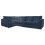 (Navy Blue, 5 Seater Left Hand Facing Corner) Delta Fullback Cord Corner Sofa Range 1