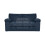 (Navy Blue, 2 Seater) Delta Fullback Cord Corner Sofa Range 1