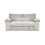(Silver, 2 Seater) Delta Fullback Cord Corner Sofa Range 1