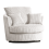 (Silver, Swivel Chair) Delta Fullback Cord Corner Sofa Range 1