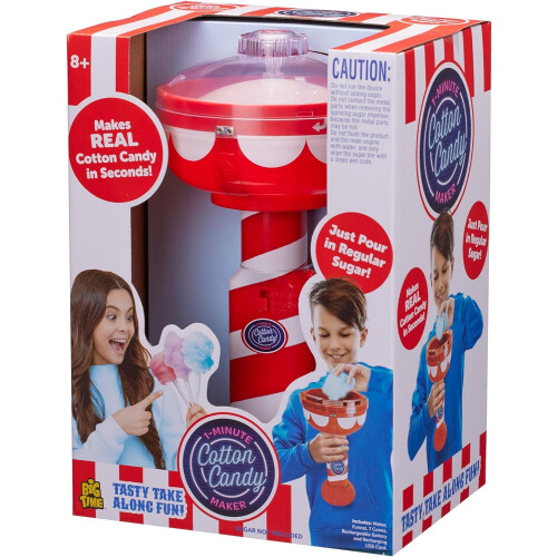 Character Options Portable Handheld Rechargable Battery Cotton Candy Maker