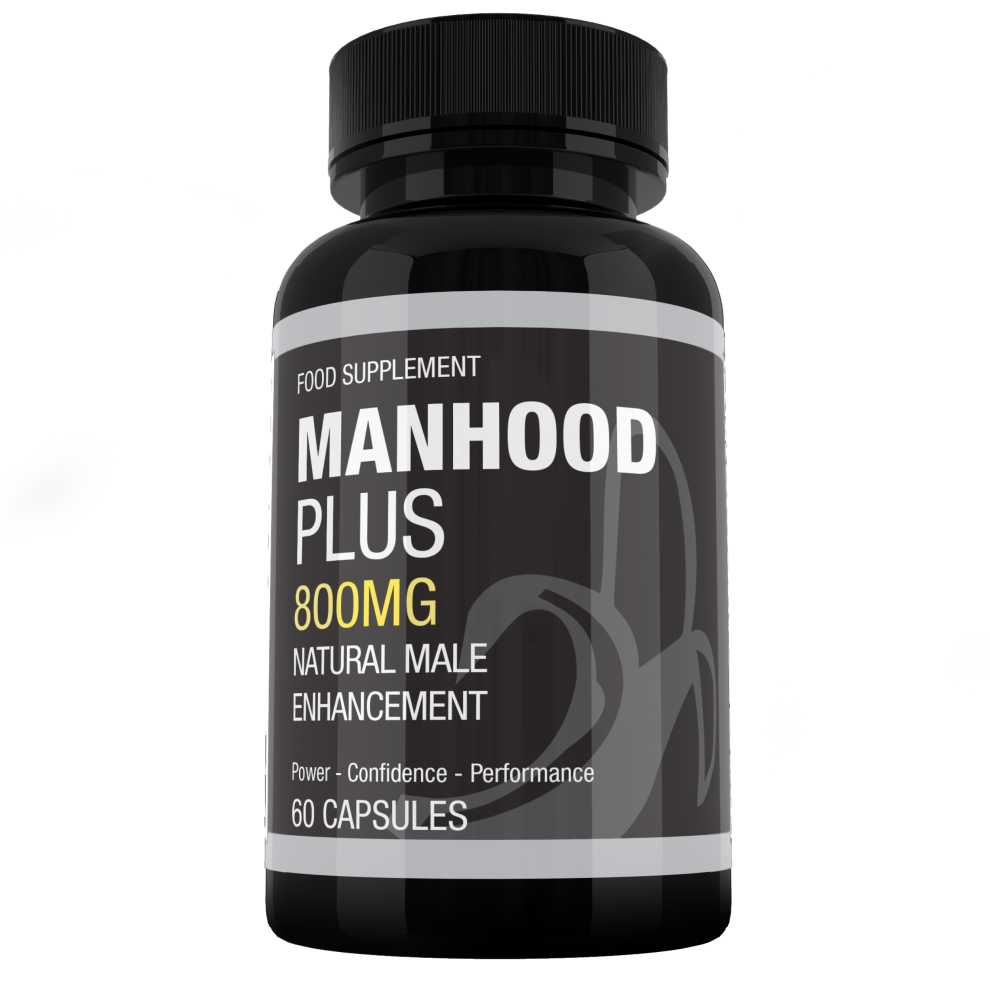 Manhood Plus Natural Male Enhancement 60 Capsules