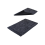 (Black) Super Absorbant Magic Door Mat Microfibre Washable 4