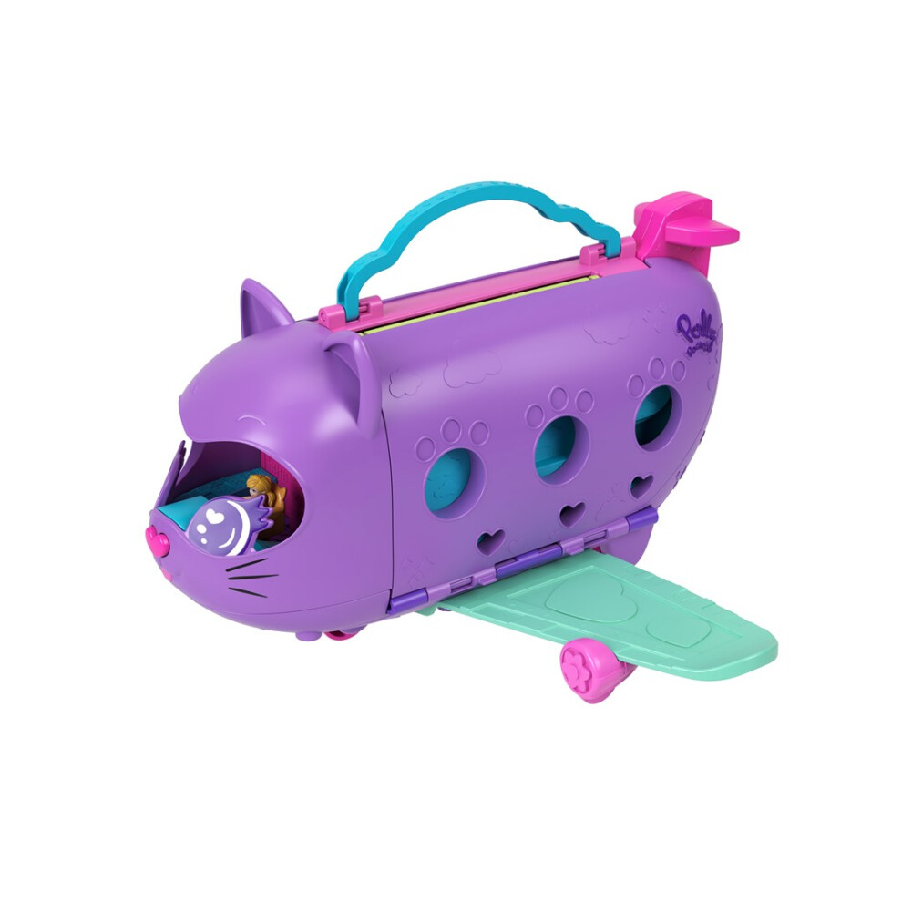 Mattel Polly Pocket Kitty Airways Playset