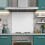 BELOFAY 6mm White Glass Splashback for Kitchen 1