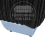 (Black) Bishop U-Shape Fullback Jumbo Cord Fabric 3