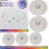 Rubber Bath Sink Plugs Basin Bathroom Kitchen x5 Drain Stopper 1