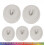 Rubber Bath Sink Plugs Basin Bathroom Kitchen x5 Drain Stopper 2