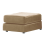 (Beige, Footstool) Brooklyn Plush Velvet Foam Corner Sofa 1