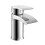 NES Home Nes Home White Basin Vanity Unit and Tap Set 4