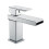 NES Home Nes Home White Basin Vanity Unit and Tap Set with Free Waste 4