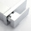 NES Home Nes Home White Basin Vanity Unit and Tap Set with Free Waste 5