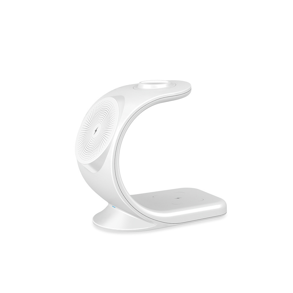 Chronus 3-In-1 Magnetic Wireless Charging Station For Iphone, Apple Watch & Airpods