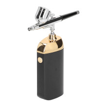 Chronus Painting Portable Air Brush Set, 2-11PSI Airbrush Multi Function Oxygen Facial Airbrush Set with Compressor, USB Charging Facial Mist Sprayer
