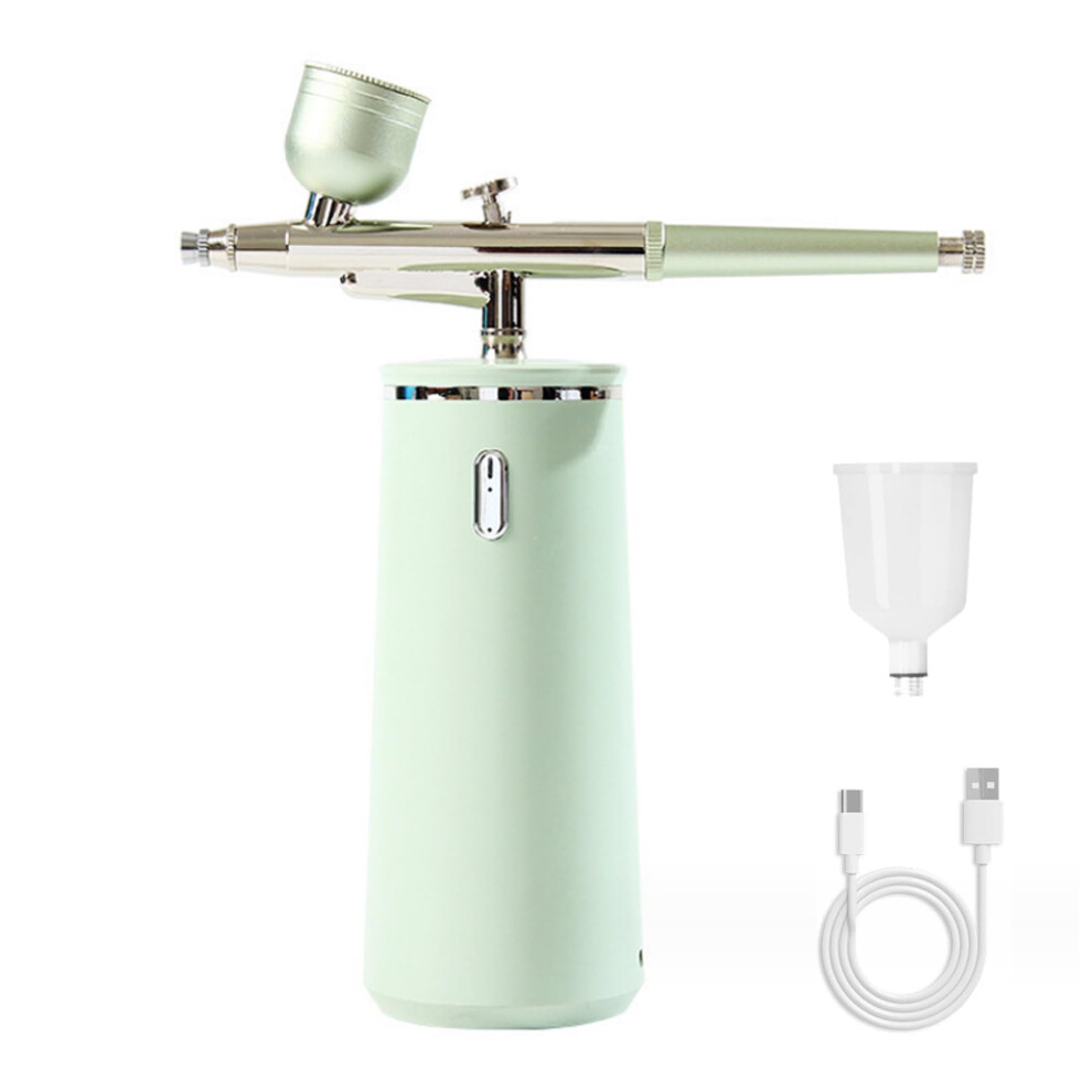 Chronus Nano Facial Steamer - Rechargeable & Portable High-Pressure Oxygen Spray, 0.3Mm Micro-Mist Skin Hydrator, Essential Water Infusion Facial Spa
