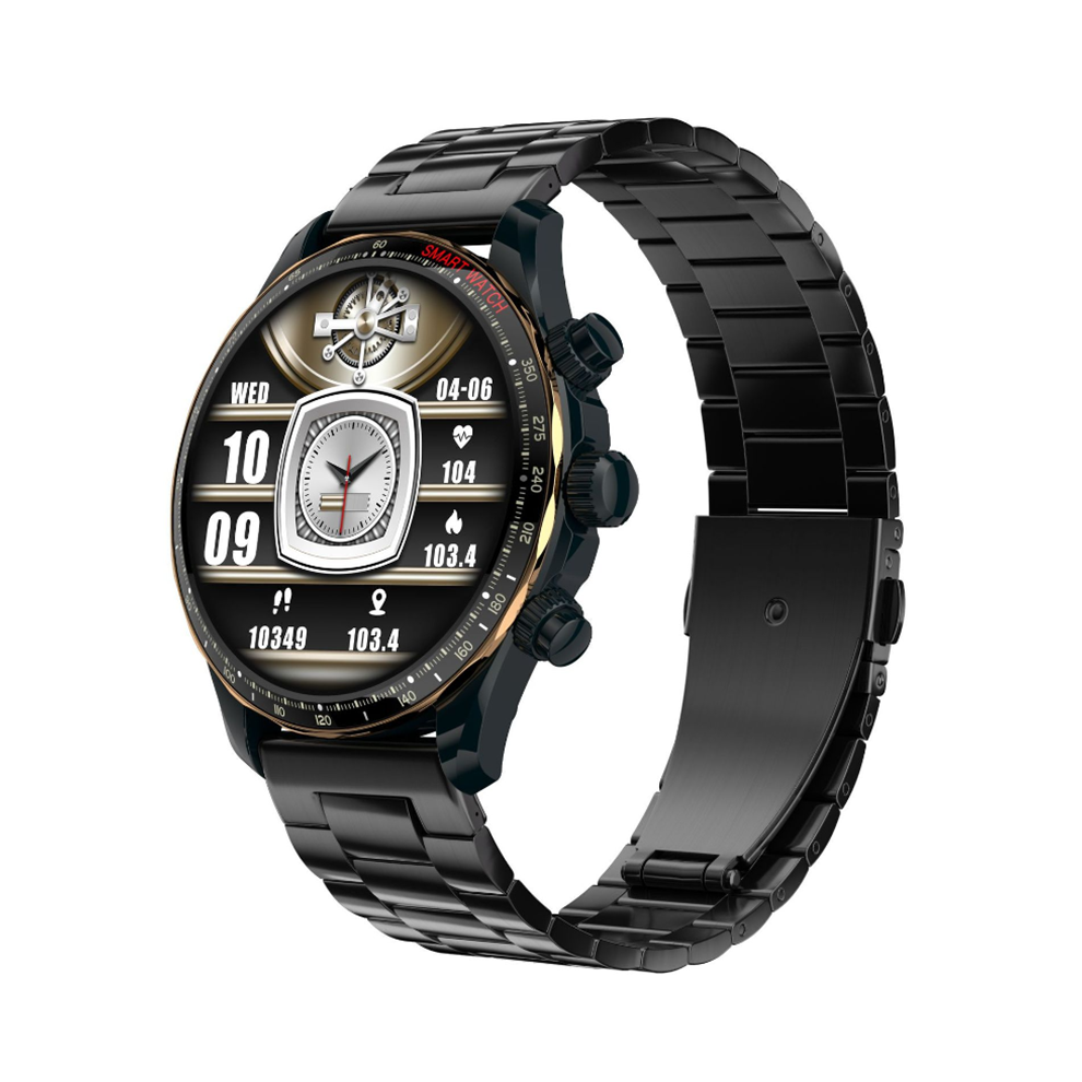 Chronus Smart Watches For Men,1.43" Amoled Display Fitness Watch Ip68 Waterproof Activity Tracker Smartwatches Compass Compatible With Android And Ios 6976918011053