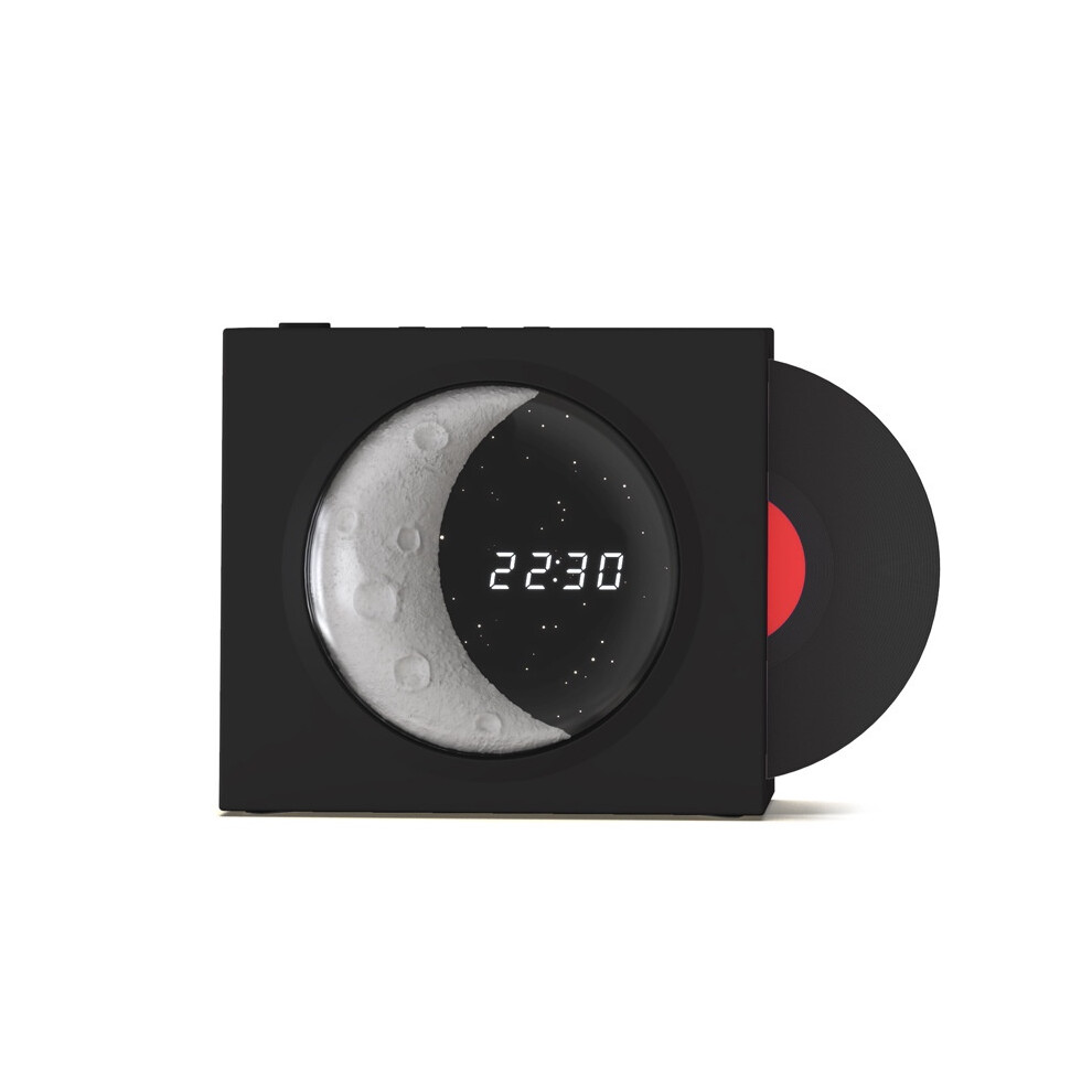Chronus Bluetooth Speaker Bluetooth 5.3 Moon Style (Black)(Black) Black 6976918011671