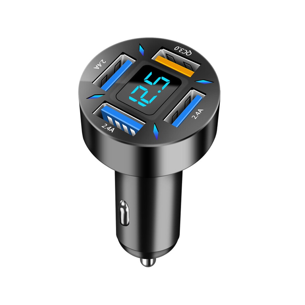 Chronus Car Charger 66W Super Fast Charging With Usb 2.4A&Qc 3.0Universal Quick Charge For 12-24V Car Cigarette Lighter Plug,For 6976918012555