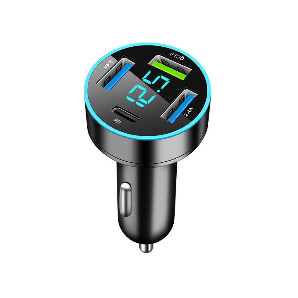 Chronus Car Charger 66W Super Fast Charging With Usb Pd&Qc 3.0 Universal Quick Charge For 12-24V Car Cigarette Lighter Plug,For 6976918012548