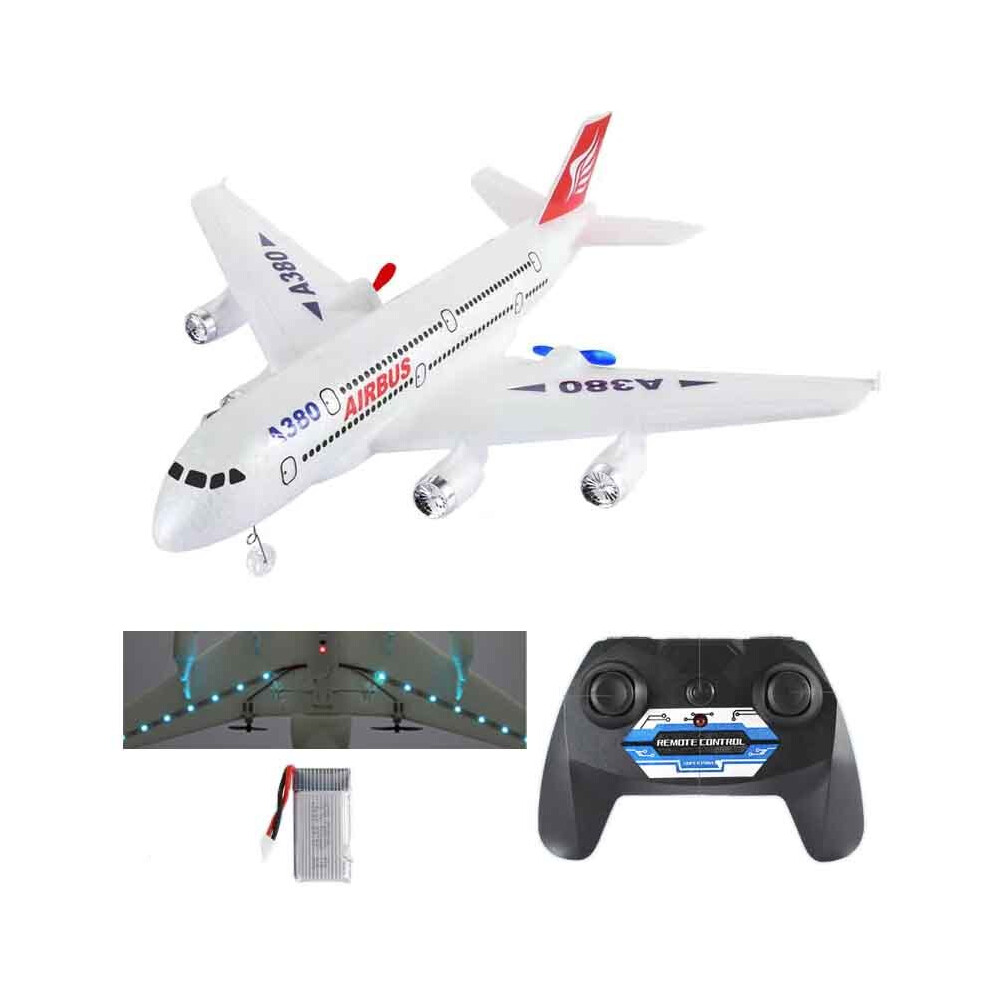 (with 1 batteries) Airbus A380 Boeing 747 RC Airplane Remote Control Toy 2.4G Fixed Wing