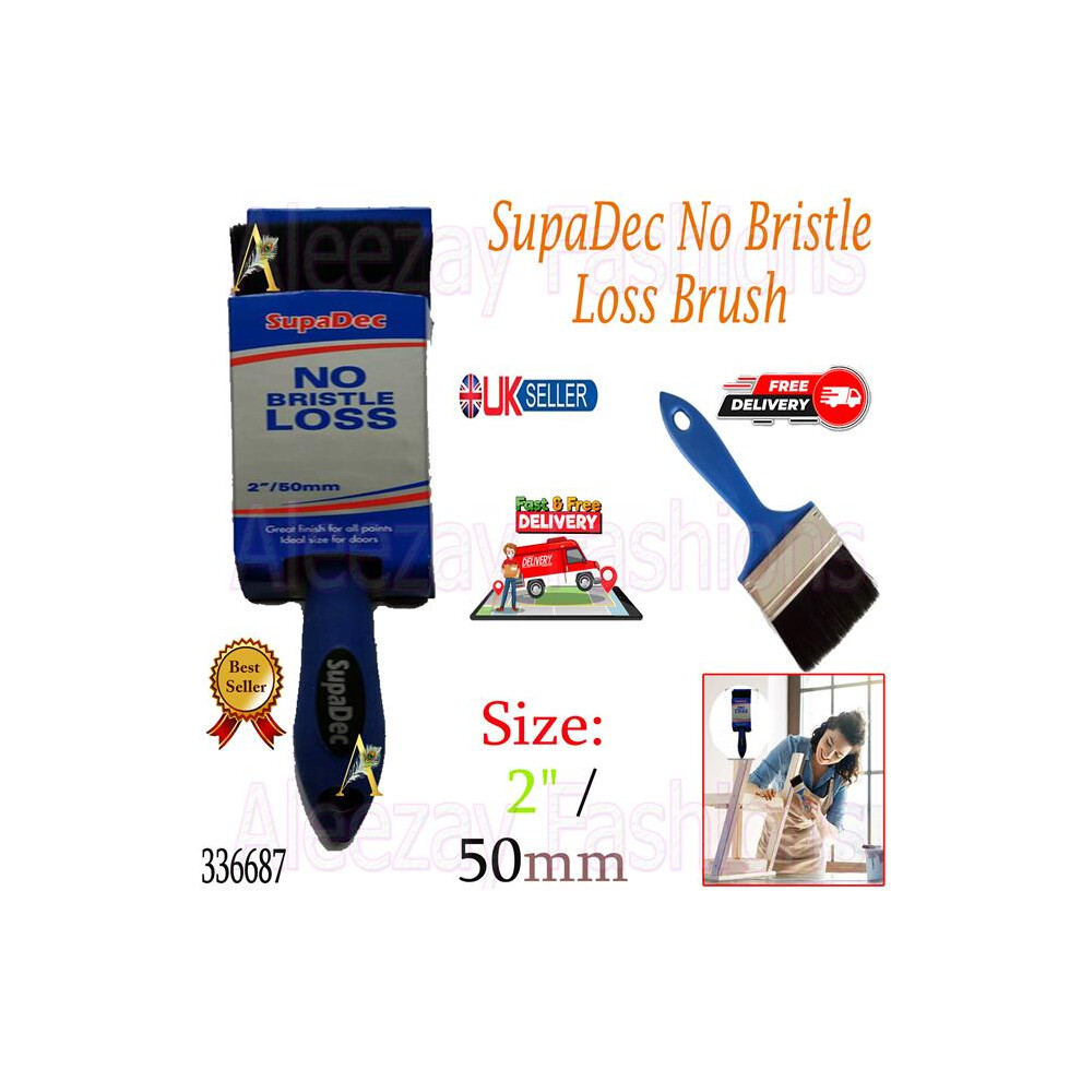 Diy Decorating General Multi-Purpose No Bristle Loss Brush 2"/50Mm 5017193425591