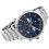 Tommy Hilfiger TOMMY HILFIGER 1710409 MEN'S WATCH SILVER STRAP BLUE DIAL SILVER CASE 7
