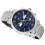 Tommy Hilfiger TOMMY HILFIGER 1710409 MEN'S WATCH SILVER STRAP BLUE DIAL SILVER CASE 8