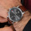 Tommy Hilfiger TOMMY HILFIGER 1710416 MEN'S WATCH BROWN STRAP GREY DIAL SILVER CASE 1