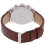Tommy Hilfiger TOMMY HILFIGER 1710422 MEN'S WATCH BROWN STRAP GREY DIAL SILVER CASE 3