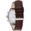 Tommy Hilfiger TOMMY HILFIGER 1710422 MEN'S WATCH BROWN STRAP GREY DIAL SILVER CASE 4