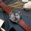 Tommy Hilfiger TOMMY HILFIGER 1710422 MEN'S WATCH BROWN STRAP GREY DIAL SILVER CASE 1