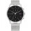 Tommy Hilfiger TOMMY HILFIGER 1710433 MEN'S WATCH SILVER STRAP BLACK DIAL SILVER CASE 2