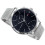 Tommy Hilfiger TOMMY HILFIGER 1710433 MEN'S WATCH SILVER STRAP BLACK DIAL SILVER CASE 6