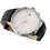 Tommy Hilfiger TOMMY HILFIGER 1710434 MEN'S WATCH BLACK STRAP WHITE DIAL SILVER CASE 4