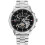 Tommy Hilfiger TOMMY HILFIGER 1710477 MEN'S WATCH SILVER STRAP BLACK DIAL SILVER CASE 2