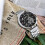 Tommy Hilfiger TOMMY HILFIGER 1710477 MEN'S WATCH SILVER STRAP BLACK DIAL SILVER CASE 5