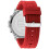 Tommy Hilfiger TOMMY HILFIGER 1710490 MEN'S WATCH RED STRAP BLACK DIAL SILVER CASE 4