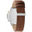 Tommy Hilfiger TOMMY HILFIGER 1710496 MEN'S WATCH BROWN STRAP BLUE DIAL SILVER CASE 5