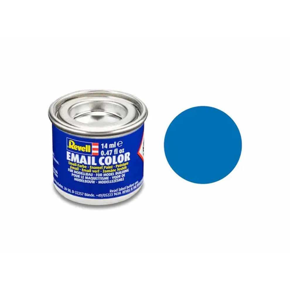 Revell Matt Blue (RAL 5000) Email Colour Enamel - 14ml Model Paint No.56